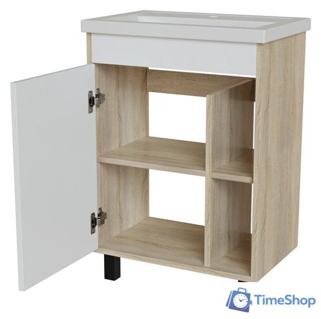  Mixline Тумба под умывальник Милтон-60 557619 - Изображение №3 — Интернет-магазин Time-Shop