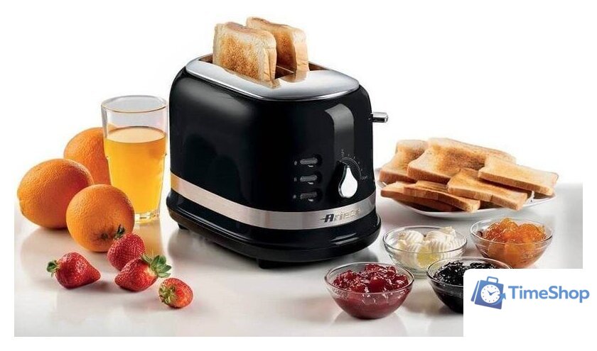 Тостер Ariete Moderna Nero 149 00C014912AR0 (черный) - Изображение №3 — Интернет-магазин Time-Shop
