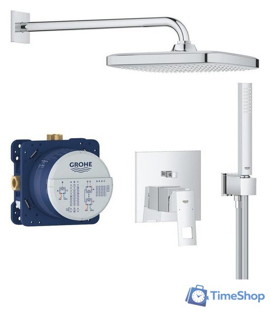 Душевая система  Grohe Eurocube 25289000 - Изображение №2 — Интернет-магазин Time-Shop