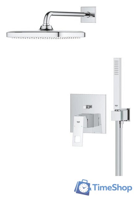 Душевая система  Grohe Eurocube 25289000 - Изображение №3 — Интернет-магазин Time-Shop