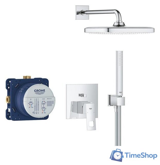 Душевая система  Grohe Eurocube 25289000 - Изображение №1 — Интернет-магазин Time-Shop