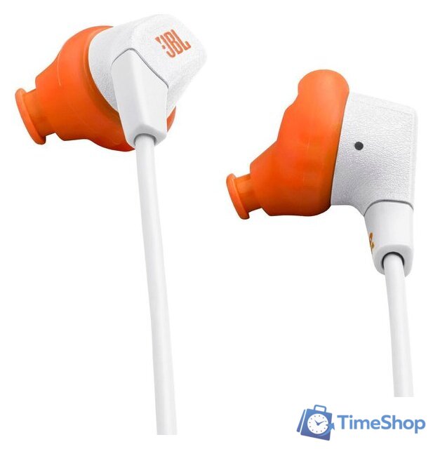 Наушники JBL Endurance Run 3 Wireless (белый/оранжевый) - Изображение №5 — Интернет-магазин Time-Shop