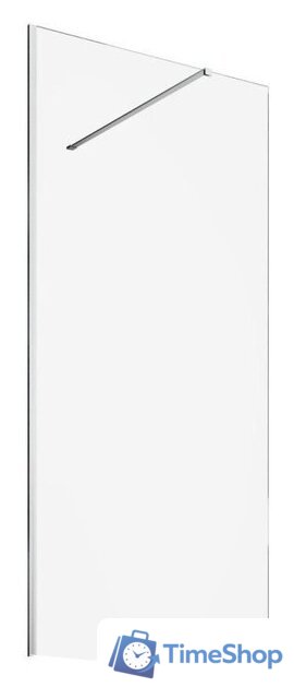 Душевая стенка Allen Brau Infinity 1 3.21013.BA 100x200 323805 (серебро браш) - Изображение №2 — Интернет-магазин Time-Shop