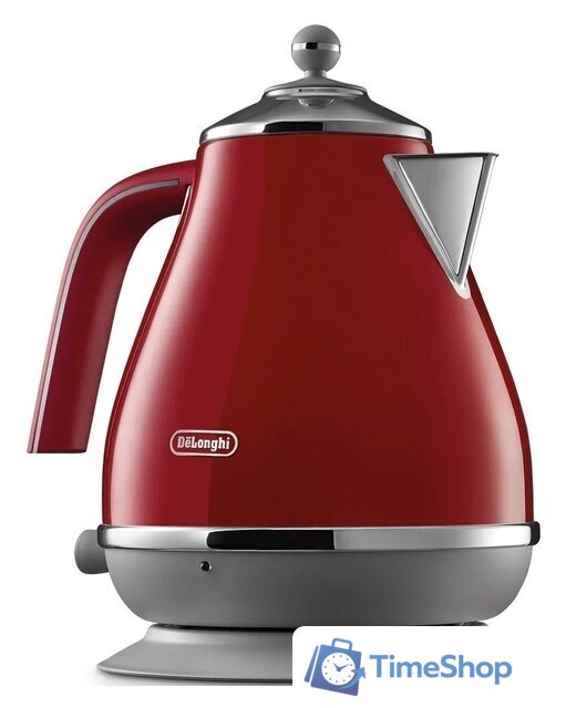 Электрический чайник DeLonghi Icona Capitals KBOC2001.R - Изображение №2 — Интернет-магазин Time-Shop