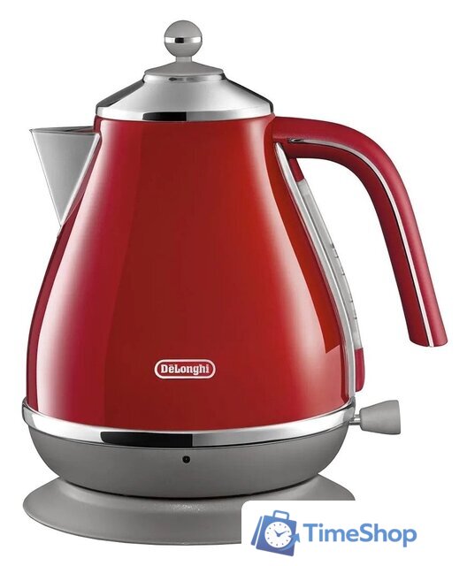 Электрический чайник DeLonghi Icona Capitals KBOC2001.R - Изображение №1 — Интернет-магазин Time-Shop