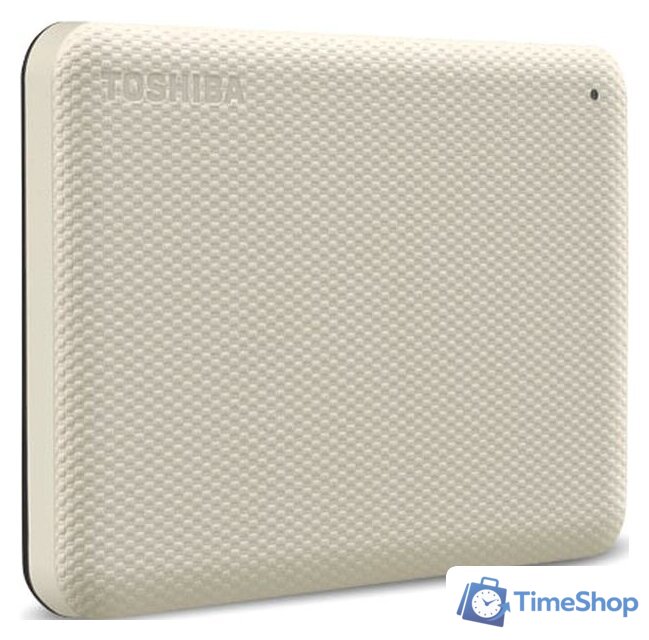 Внешний накопитель Toshiba Canvio Advance 4TB HDTCA40EW3CA (бежевый) - Изображение №2 — Интернет-магазин Time-Shop