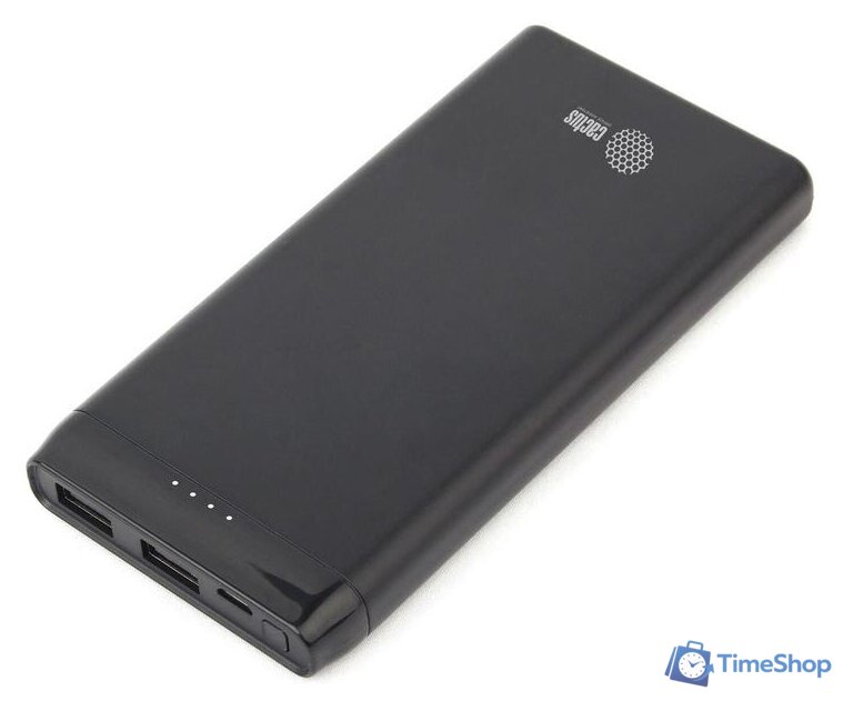 Внешний аккумулятор CACTUS CS-PBFSFT-10000 (черный) - Изображение №2 — Интернет-магазин Time-Shop