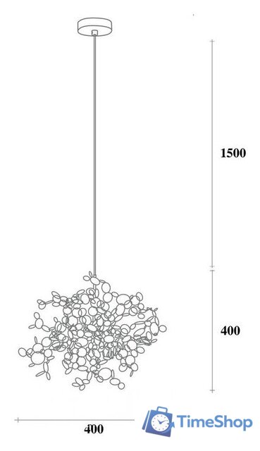 Подвесная люстра ImperiumLoft 40.2058 84501-22 - Изображение №2 — Интернет-магазин Time-Shop
