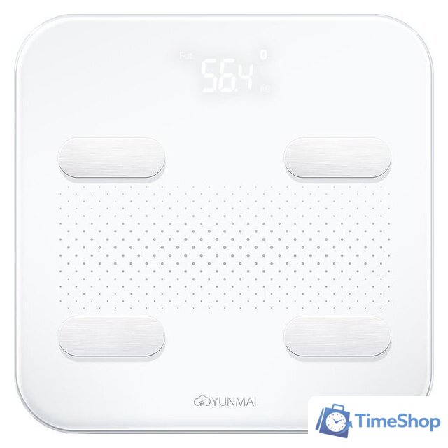 Умные напольные весы Yunmai Scale S (белый) - Изображение №1 — Интернет-магазин Time-Shop