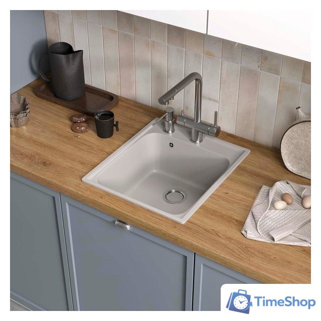 Кухонная мойка Reflexion Quadra RF0243GR - Изображение №1 — Интернет-магазин Time-Shop
