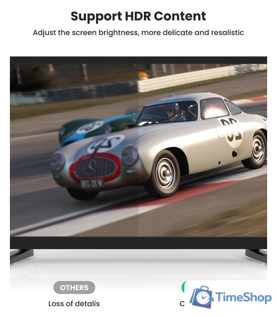 Кабель Ugreen DP114 80392 - Изображение №4 — Интернет-магазин Time-Shop