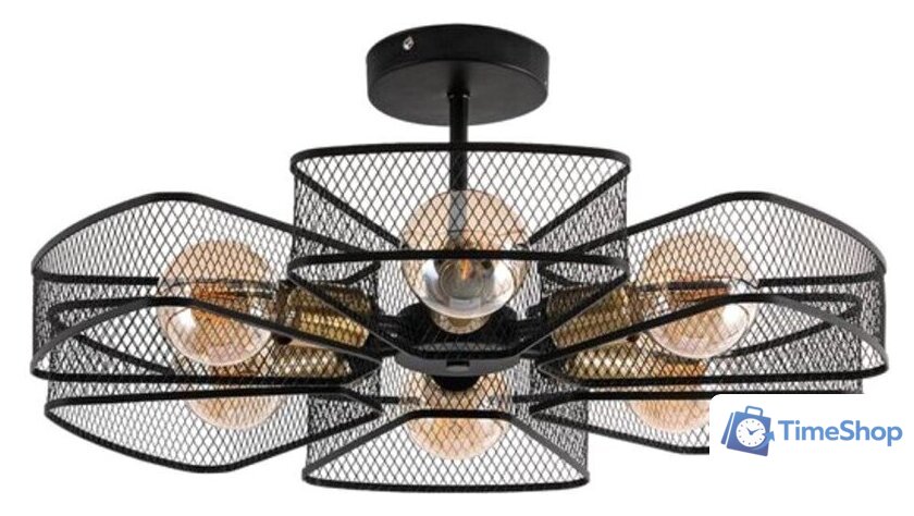 Люстра средней высоты Arte Lamp Maasym A7044PL-6BK - Изображение №1 — Интернет-магазин Time-Shop