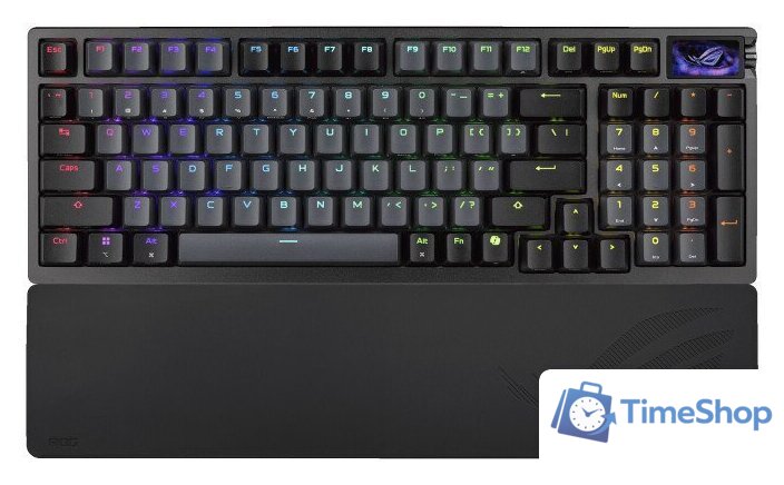 Клавиатура ASUS ROG Azoth 96 HE (ASUS ROG HFX V2 Magnetic, черный) - Изображение №1 — Интернет-магазин Time-Shop