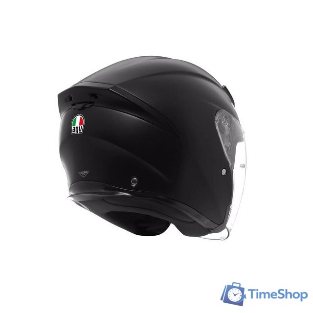 Мотошлем AGV K5 JET Evo E2206 21184A5002-003-M (M, Mono Matt Black) - Изображение №7 — Интернет-магазин Time-Shop