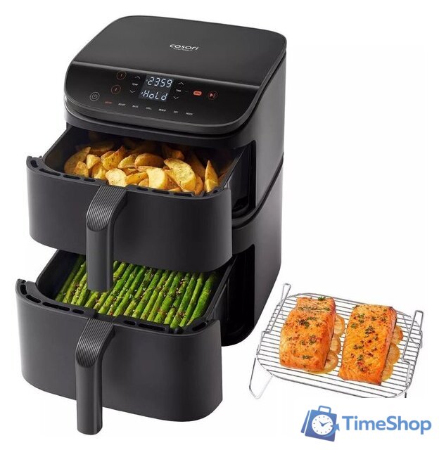 Аэрогриль (аэрофритюрница) Cosori CAF-DC121-AEUR - Изображение №11 — Интернет-магазин Time-Shop