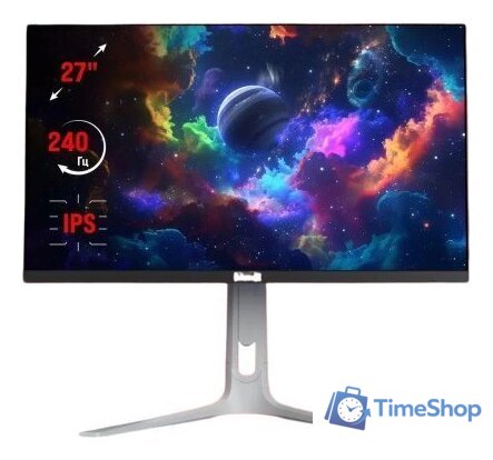 Игровой монитор A4Tech Bloody MN272Q (серый) - Изображение №1 — Интернет-магазин Time-Shop