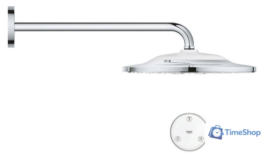 Верхний душ Grohe Rainshower Smartconnect 310 26640000 - Изображение №4 — Интернет-магазин Time-Shop