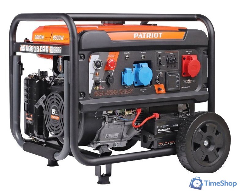 Бензиновый генератор Patriot GRA 8500 DAWS - Изображение №1 — Интернет-магазин Time-Shop