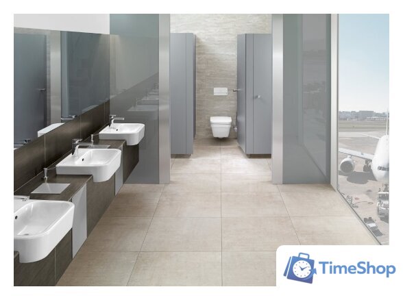 Панель смыва Villeroy & Boch ViConnect 92249069 (хром матовый) - Изображение №3 — Интернет-магазин Time-Shop