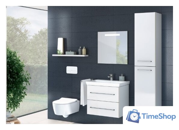 Панель смыва Villeroy & Boch ViConnect 92249069 (хром матовый) - Изображение №4 — Интернет-магазин Time-Shop