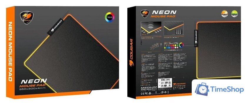 Коврик для мыши Cougar Neon - Изображение №5 — Интернет-магазин Time-Shop