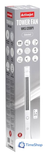 Колонный вентилятор Activejet WKS-120BPJ - Изображение №8 — Интернет-магазин Time-Shop