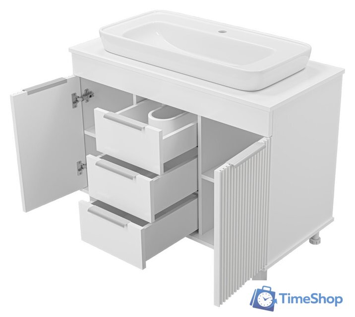  Brevita Тумба под умывальник Enfida 100 ENF-06100-0143Я - Изображение №4 — Интернет-магазин Time-Shop