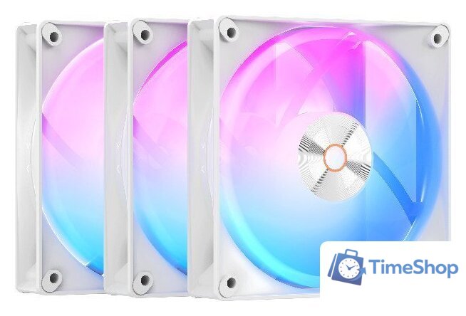 Комплект вентиляторов для корпуса Ocypus Delta F12 WH ARGB 3IN1 - Изображение №1 — Интернет-магазин Time-Shop