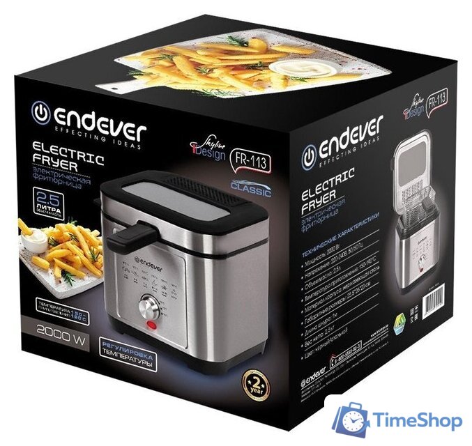 Фритюрница Endever Skyline FR-113 - Изображение №10 — Интернет-магазин Time-Shop