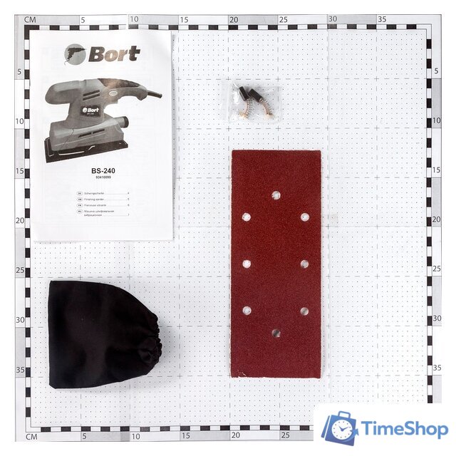 Виброшлифмашина Bort BS-240 - Изображение №5 — Интернет-магазин Time-Shop