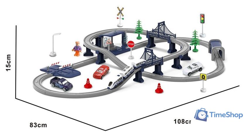 Набор железной дороги Givito Мой город G211-020 - Изображение №2 — Интернет-магазин Time-Shop
