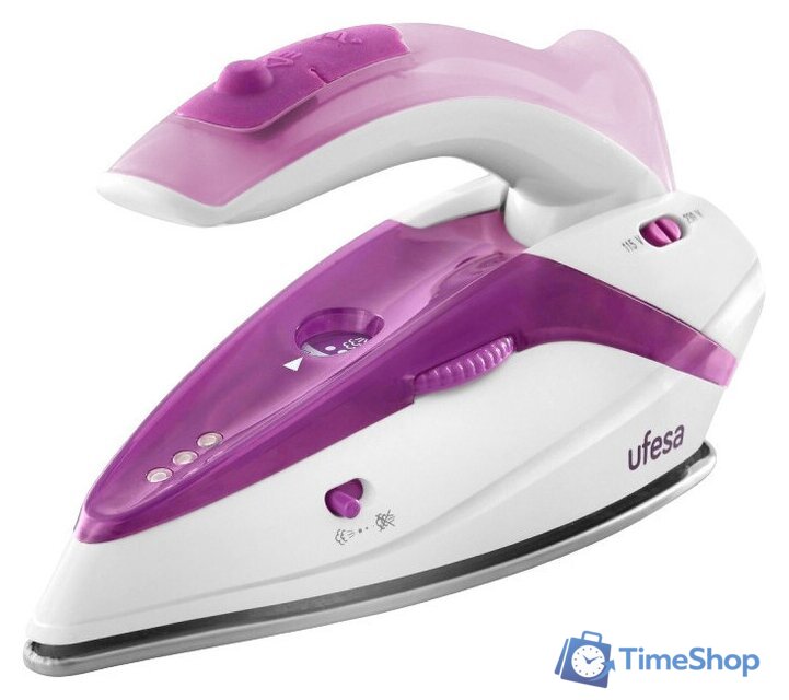 Утюг Ufesa Perfect Trip (белый/розовый) - Изображение №1 — Интернет-магазин Time-Shop
