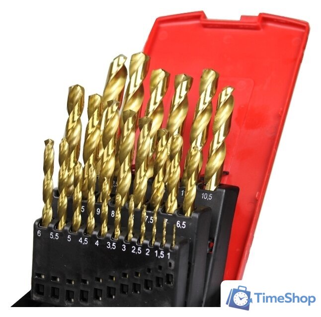 Набор оснастки для электроинструмента Yato YT-44676 (25 предметов) - Изображение №2 — Интернет-магазин Time-Shop