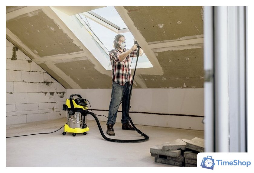 Пылесос Karcher WD 6 P S V-30/6/22/T 1.628-382.0 - Изображение №4 — Интернет-магазин Time-Shop