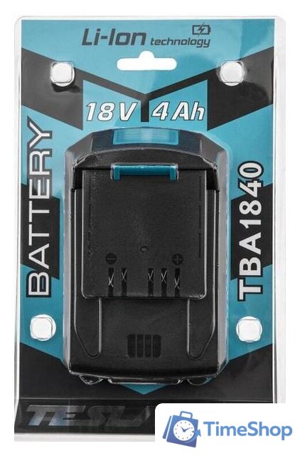 Аккумулятор Tesla TBA1840 (18В/4 Ah) - Изображение №7 — Интернет-магазин Time-Shop