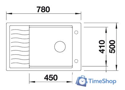Кухонная мойка Blanco Elon XL 6 S (белый) [518739] - Изображение №2 — Интернет-магазин Time-Shop
