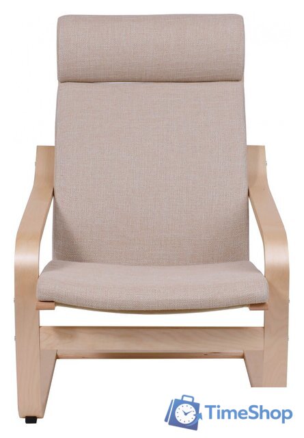 Интерьерное кресло AksHome Relax (ткань, бежевый) - Изображение №2 — Интернет-магазин Time-Shop