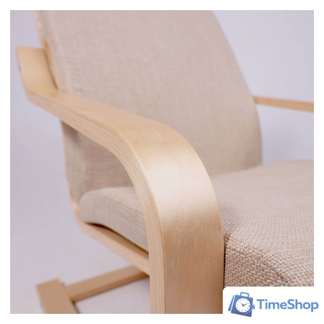 Интерьерное кресло AksHome Relax (ткань, бежевый) - Изображение №8 — Интернет-магазин Time-Shop