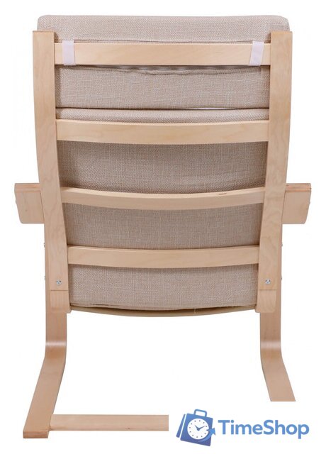 Интерьерное кресло AksHome Relax (ткань, бежевый) - Изображение №5 — Интернет-магазин Time-Shop