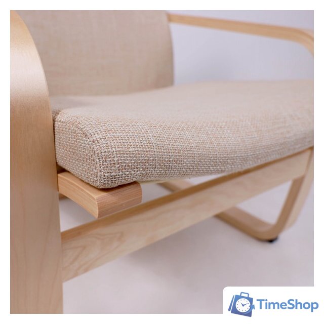 Интерьерное кресло AksHome Relax (ткань, бежевый) - Изображение №9 — Интернет-магазин Time-Shop