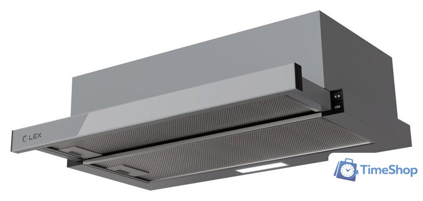 Кухонная вытяжка LEX Hide G 600 (серый) - Изображение №1 — Интернет-магазин Time-Shop