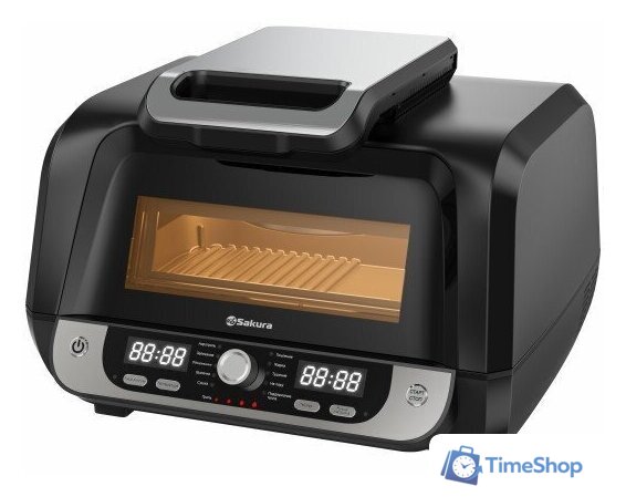 Аэрогриль (аэрофритюрница) Sakura Premium SA-7683BK - Изображение №1 — Интернет-магазин Time-Shop