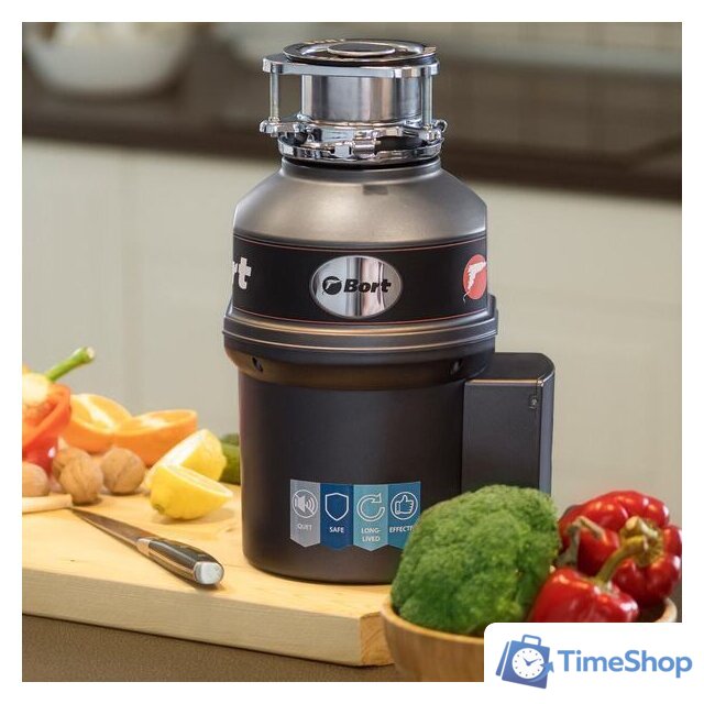 Измельчитель пищевых отходов Bort Titan Extra - Изображение №10 — Интернет-магазин Time-Shop