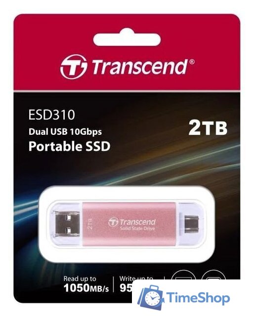 Внешний накопитель Transcend ESD310 2TB TS2TESD310P - Изображение №2 — Интернет-магазин Time-Shop