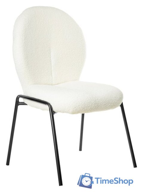 Стул Mio Tesoro Фиджи DC-237 (белый/черный) - Изображение №6 — Интернет-магазин Time-Shop