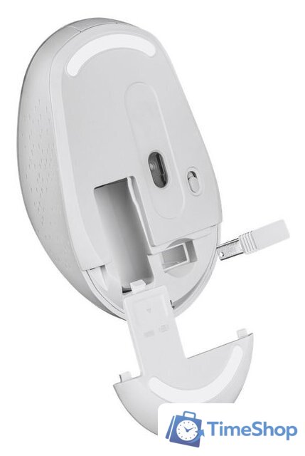 Мышь Defender Auris MB-027 (белый) - Изображение №4 — Интернет-магазин Time-Shop