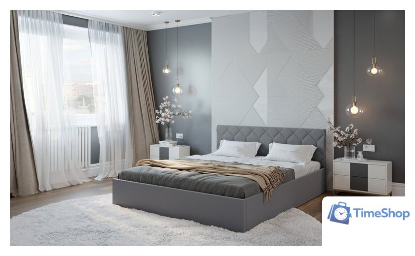 Кровать Natura Vera Техас с ПМ 120x200 (Maxx 965) - Изображение №2 — Интернет-магазин Time-Shop