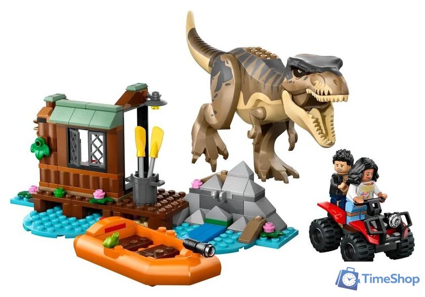 Конструктор LEGO Jurassic World Побег по реке от Ти-Рекса 76975 - Изображение №3 — Интернет-магазин Time-Shop