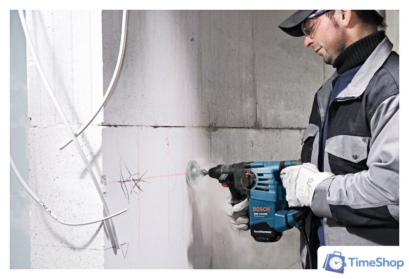 Перфоратор Bosch GBH 3-28 DRE Professional [061123A000] - Изображение №7 — Интернет-магазин Time-Shop