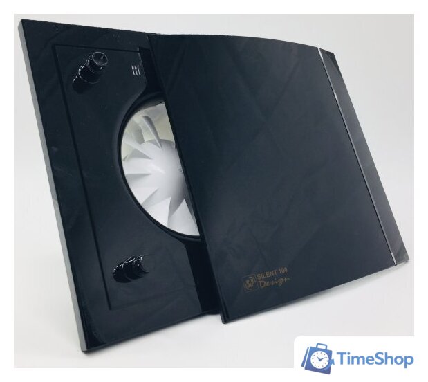 Осевой вентилятор Soler&Palau Silent-100 CHZ Black Design 5210402300-434600 - Изображение №2 — Интернет-магазин Time-Shop
